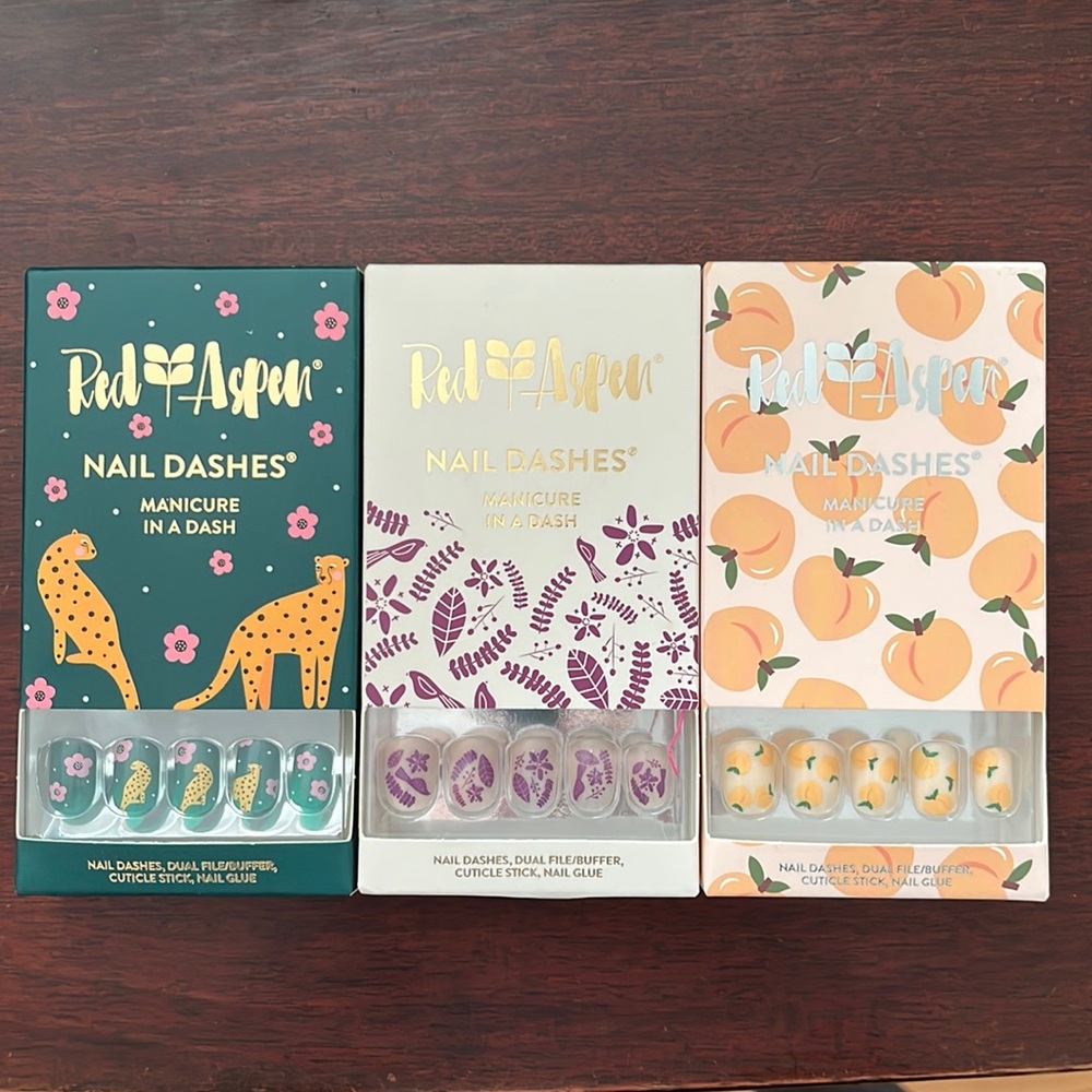 Red Aspen Dashes 3 brand new sets!